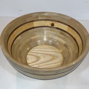 Segmented turned bowl